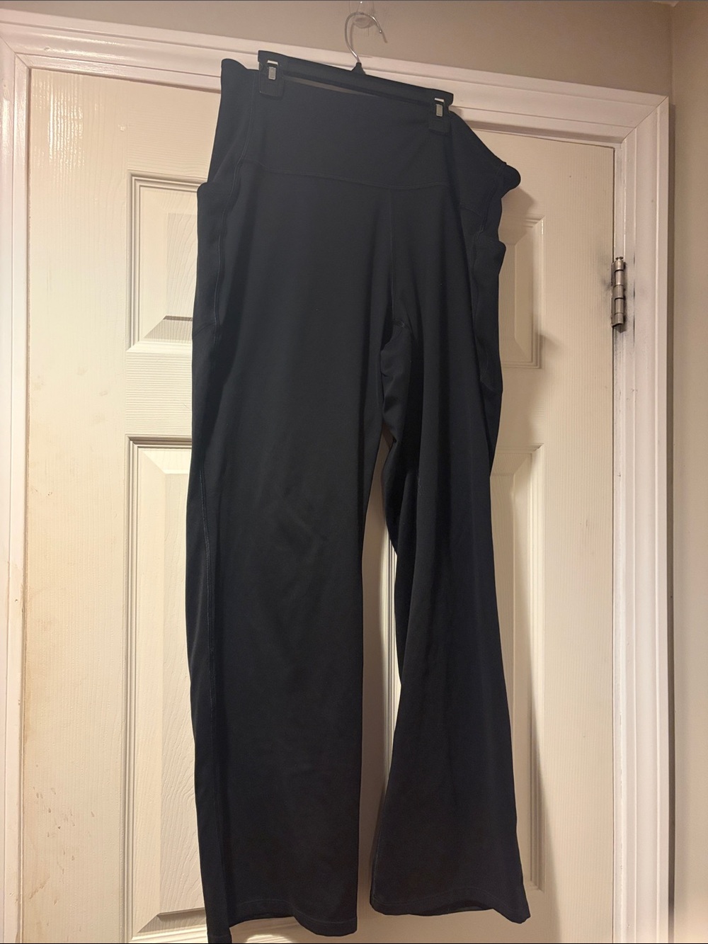 all in motion Black Wide-Leg High-Rise Pants
